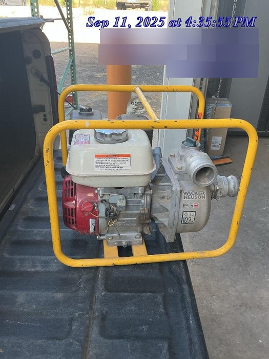 2020 WACKER NEUSON PG2A