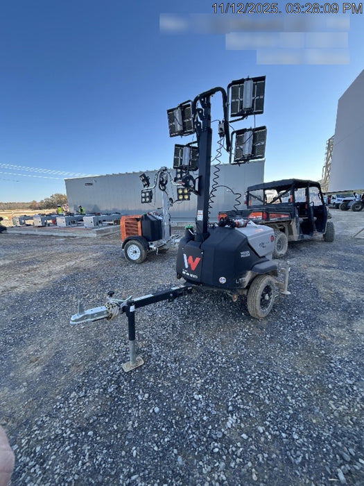 2024 Wacker Neuson LTT4 Diesel, Kohler KDW702, Deep Sea Controller, Auto Start, LED 320W, Bypass Outlet, T3