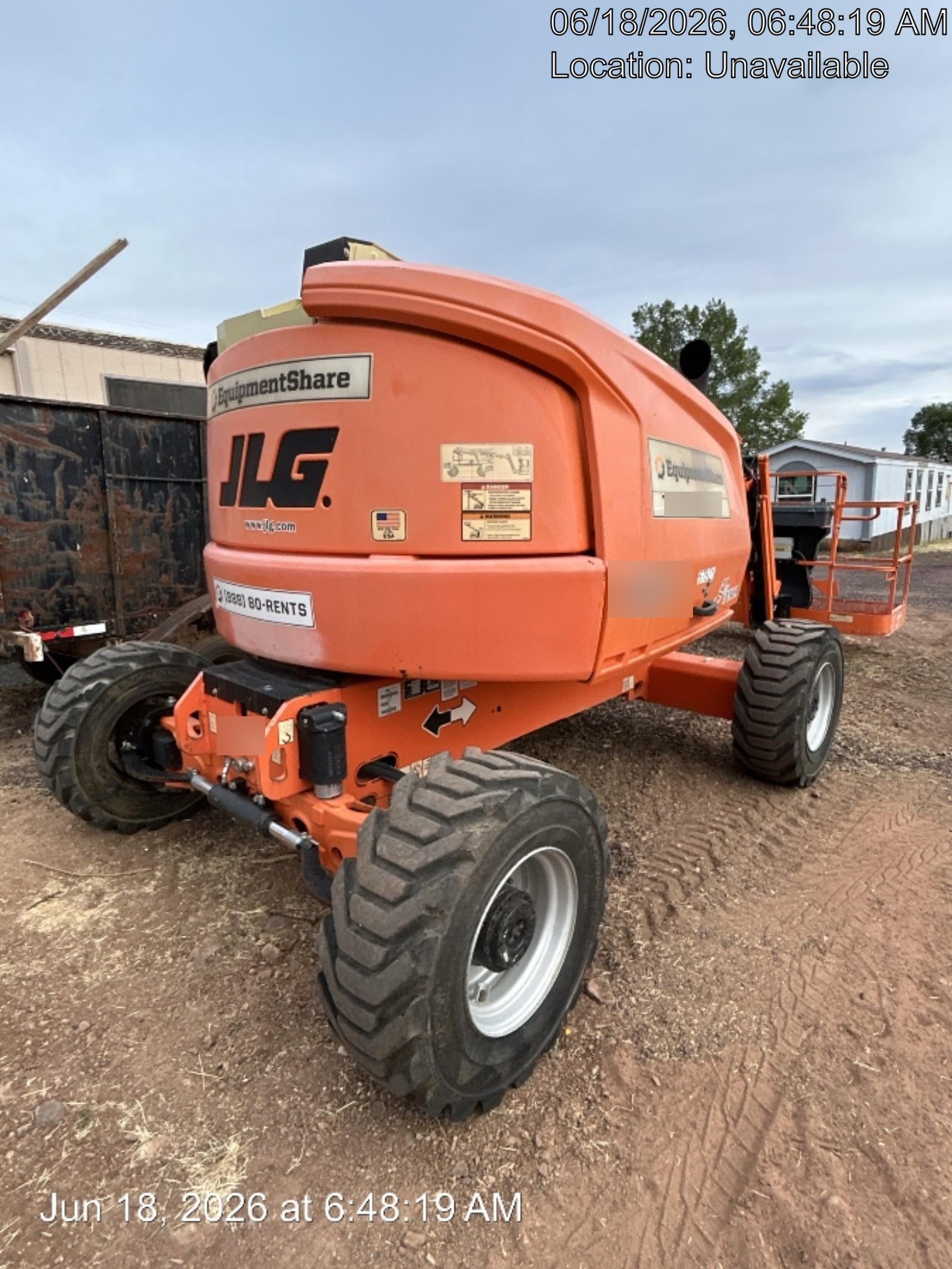 2019 JLG 450AJ Deutz Diesel Engine, Hi Flotation Tires, Welder-Ready Package, Rotating Beacon