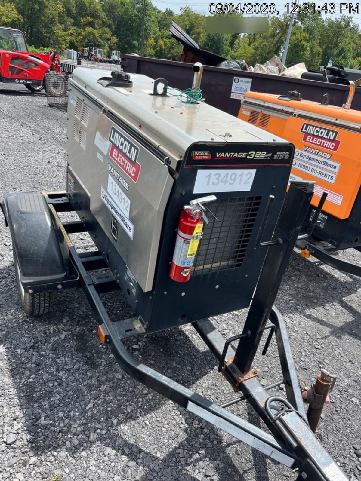 2021 Lincoln Electric Vantage 322 Ready Pak 3