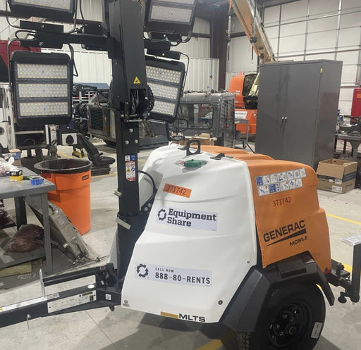 2023 Generac MLT2 Diesel, Flex Switch 120V Input, Powerzone Controller, 
(4) 320W LED Lights, 4kW Generator, 39.9 Gal Fuel Tank, 2" Ball, T3