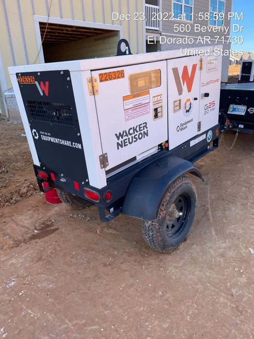 2022 WACKER NEUSON G25