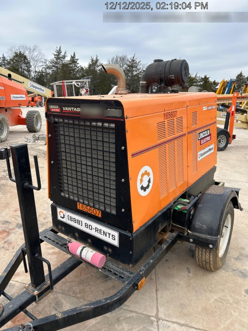2021 Lincoln Electric Vantage 549X Ready Pak 3, ORANGE (includes trailer, cable rack, fender light kit)
