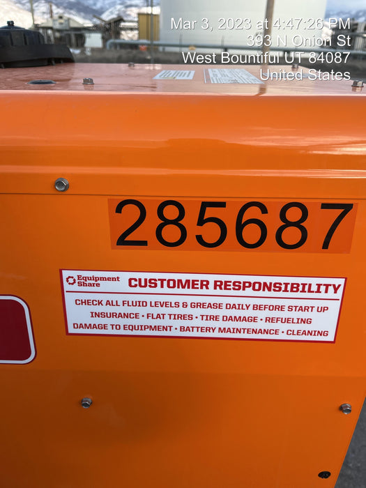 2022 Lincoln Electric LE400 Kubota V1505, Trlr, Cable Rack, Light Kit, ES Decals, T3