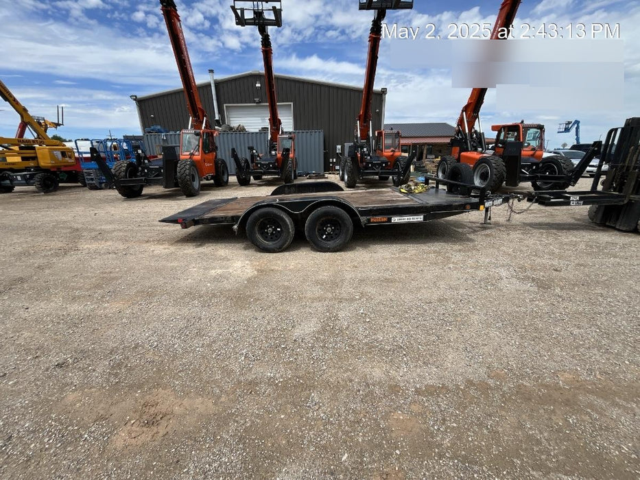 2023 BUCK DANDY 16' Light Duty Tilt Car Hauler
