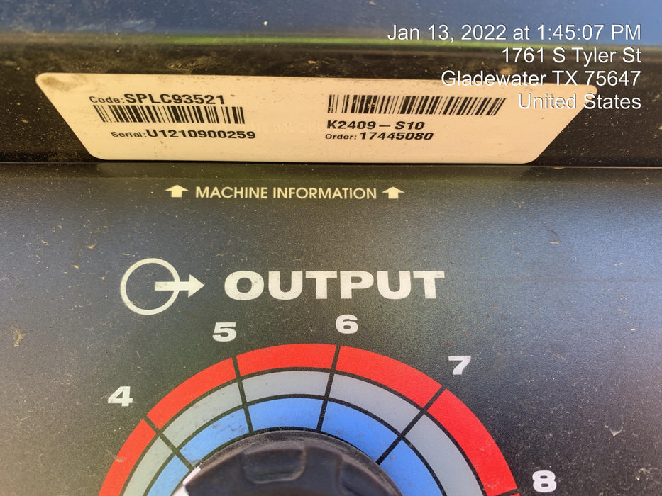 2021 Lincoln Electric Vantage 322 VANTAGE 322 READY-PAK 3