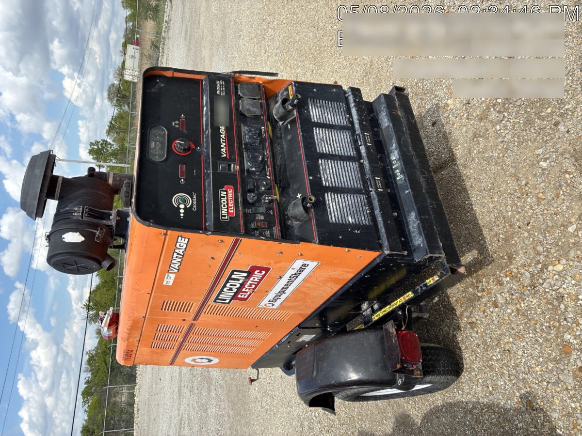 2021 Lincoln Electric Vantage 549X Ready Pak 3, ORANGE (includes trailer, cable rack, fender light kit)