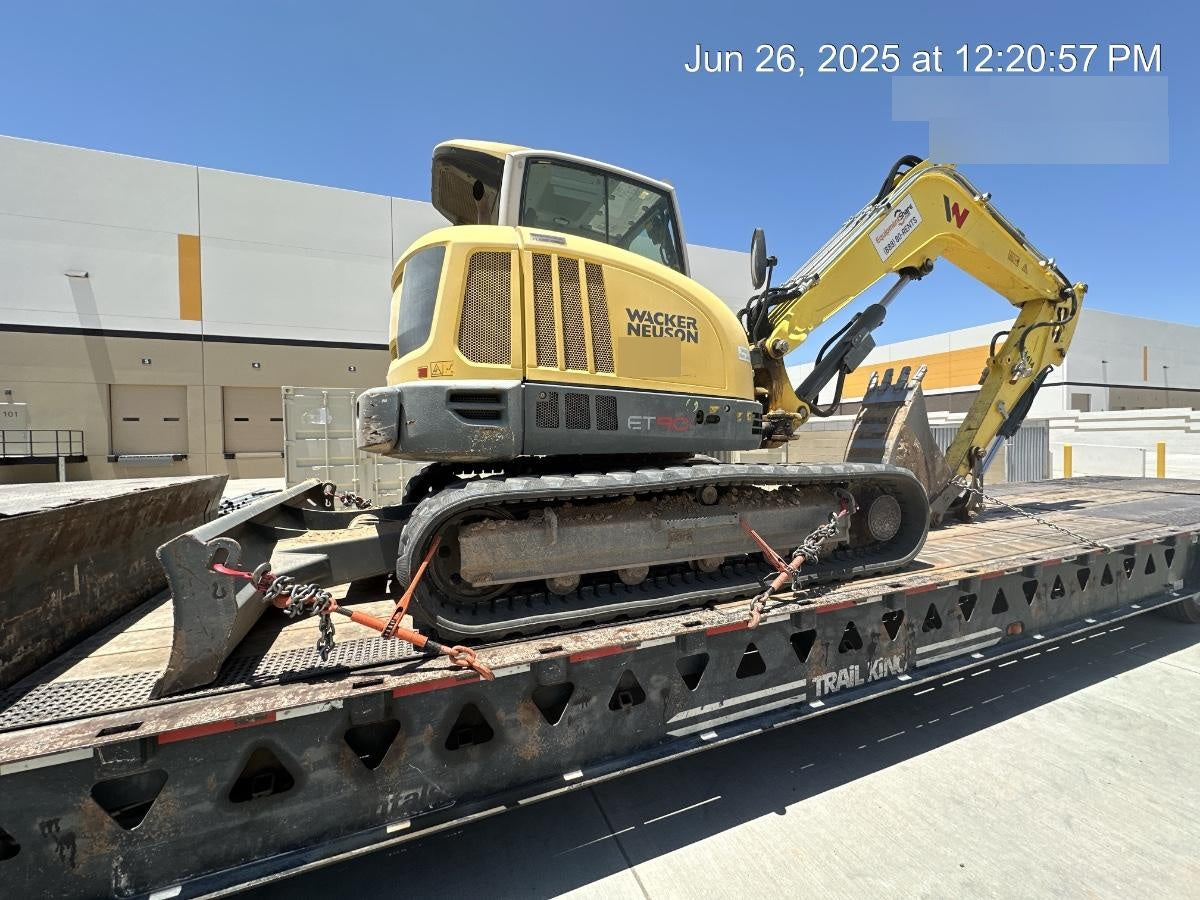 Wacker Neuson ET90 ET90 18K Excavator, Track, Cab, Bucket