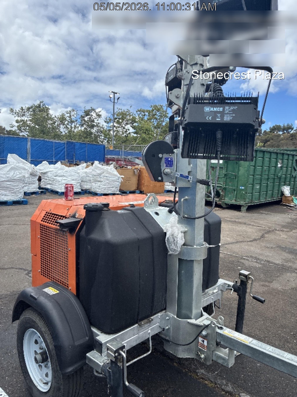 2024 Wanco WLTT-4MM4K Diesel, Deep Sea Controller, Shore Power Plug, Auto Start, (4) 350W LED Floodlights, 4kW Generator, 60 Gal Fuel Tank, 2" Ball, T3