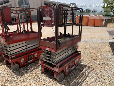 2017 MEC 1330SE 13' Scissor Lift w/2 Year Full Extended Warranty