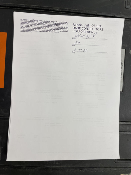 2021 MICHIGAN PNEUMATIC MP-133-ORANGE-NEP-SB