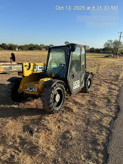 2020 JCB 505-20TC Cab/Heat/Air, Solid Tires, Work Lights, Beacon, Aux Hydraulics, Back up Alarm, ES Decals