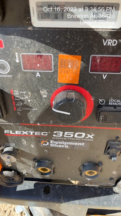 2023 LINCOLN ELECTRIC FLEXTEC 350X