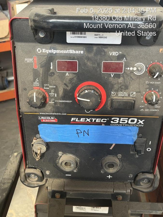 2020 LINCOLN ELECTRIC FLEXTEC 350X