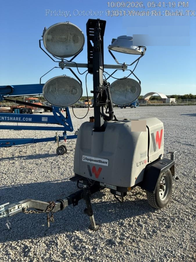 2018 Wacker Neuson LTV6K-MH Wacker Neuson LTV6K Towable Light Tower