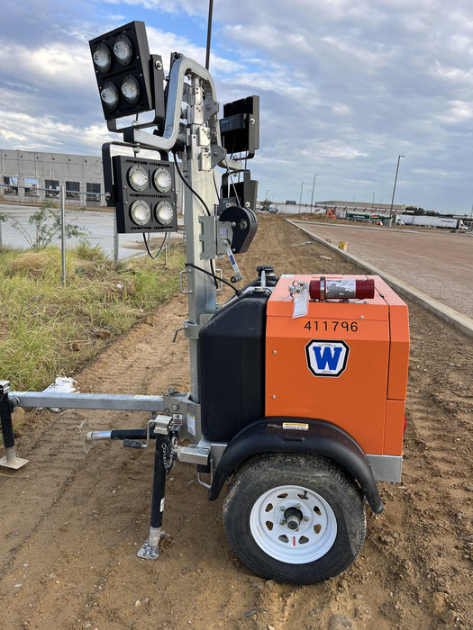 2024 Wanco WLTT-4MM4K Diesel, Deep Sea Controller, Shore Power Plug, Auto Start, (4) 350W LED Floodlights, 4kW Generator, 60 Gal Fuel Tank, 2" Ball, T3
