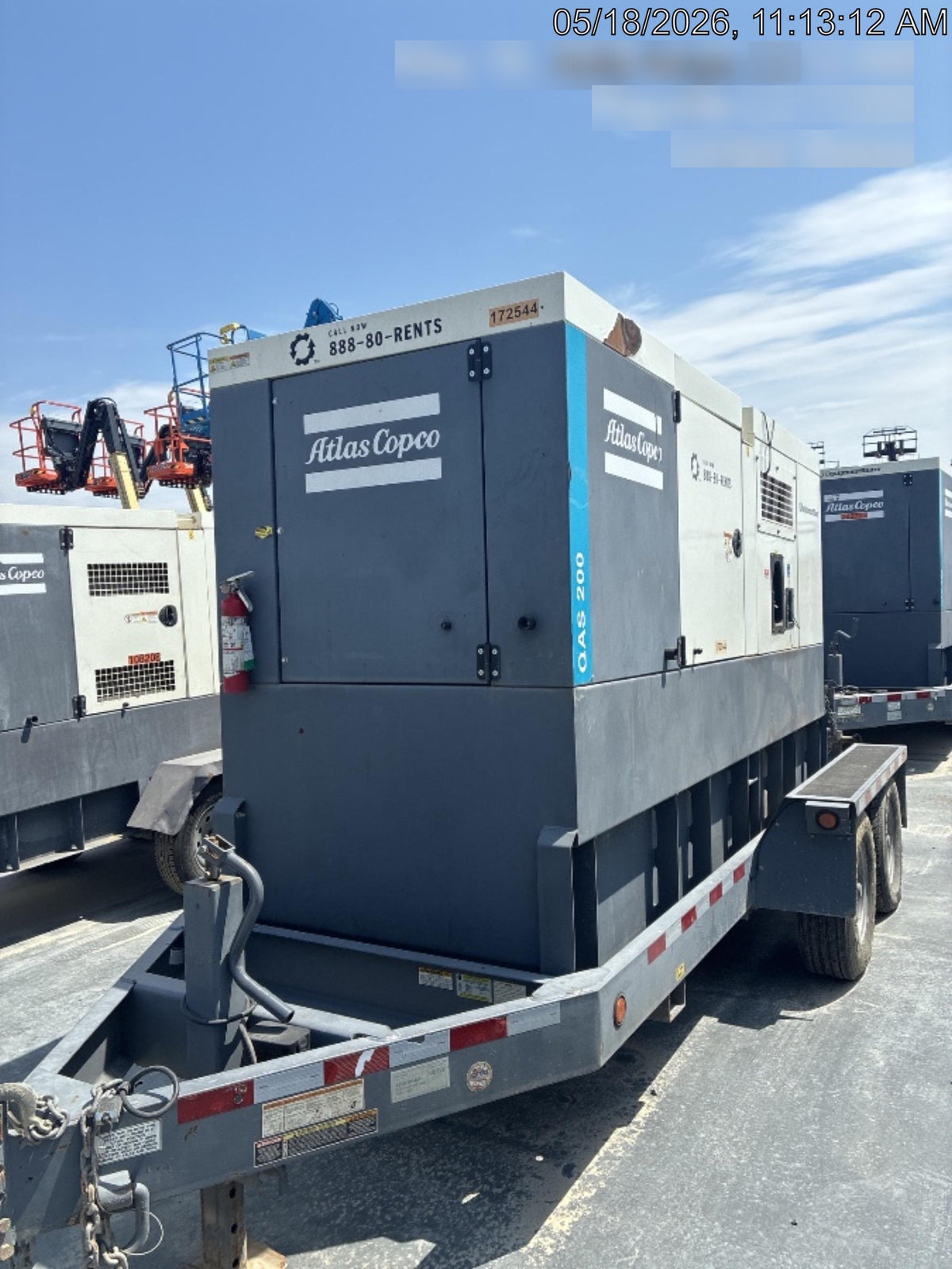 2021 ATLAS COPCO QAS200