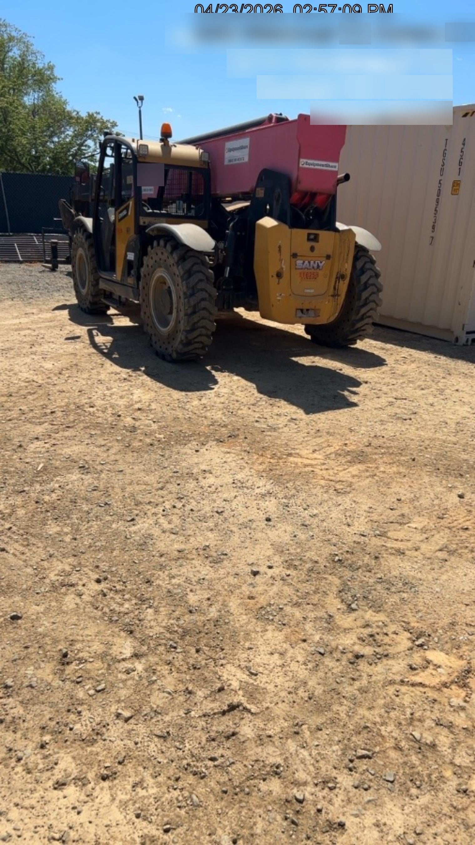2020 SANY STH1056