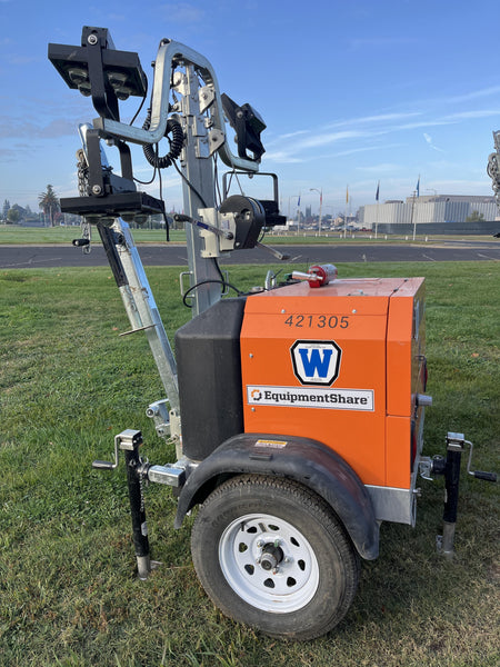 2024 Wanco WLTT-4MM4K Diesel, Deep Sea Controller, Shore Power Plug, Auto Start, (4) 350W LED Floodlights, 4kW Generator, 60 Gal Fuel Tank, 2" Ball, T3