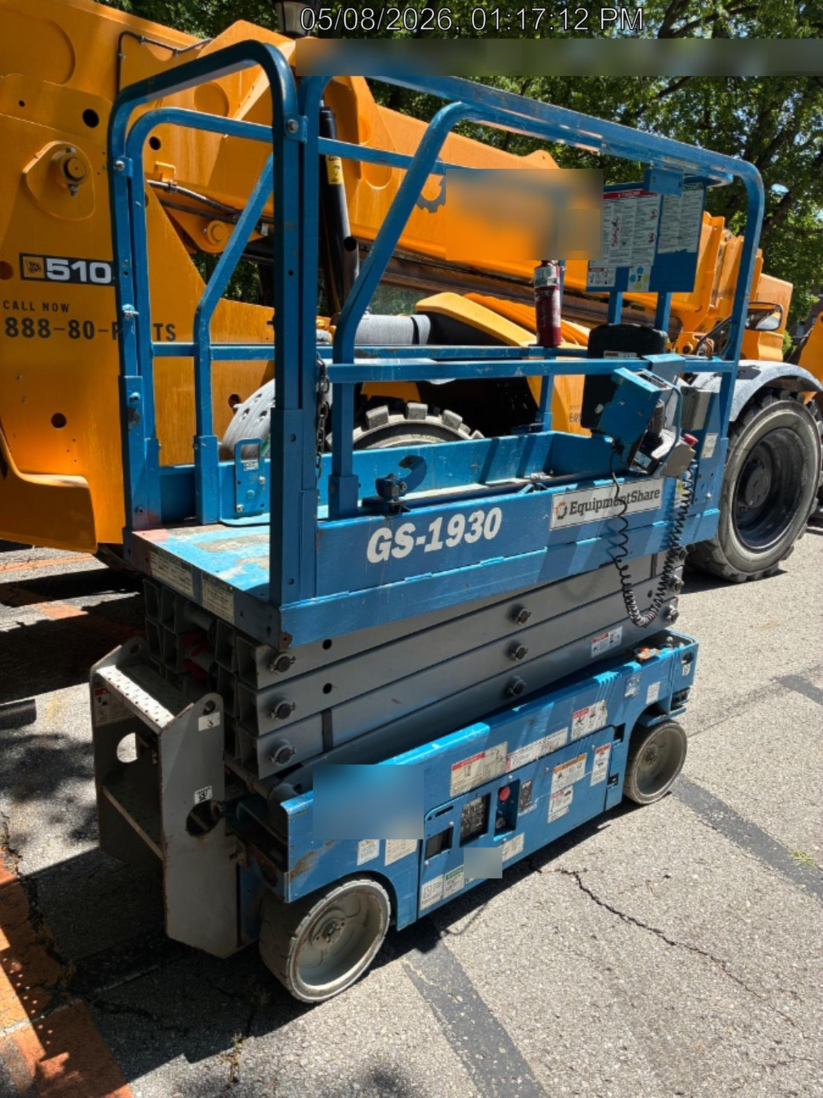 2019 Genie GS-1930 Fixed rails with chain Entry