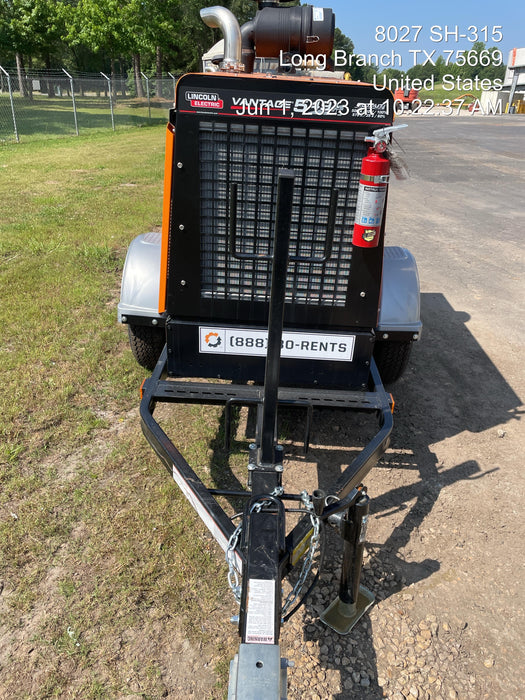 2022 Lincoln Electric Vantage 549X Crosslink Technology, Trailer Mounted, ES Decals, T3