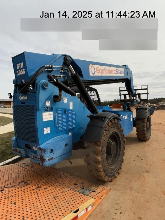 2017 Genie GTH-1056 Solid Tires, 60" carriage, Light Kit, Open ROPS