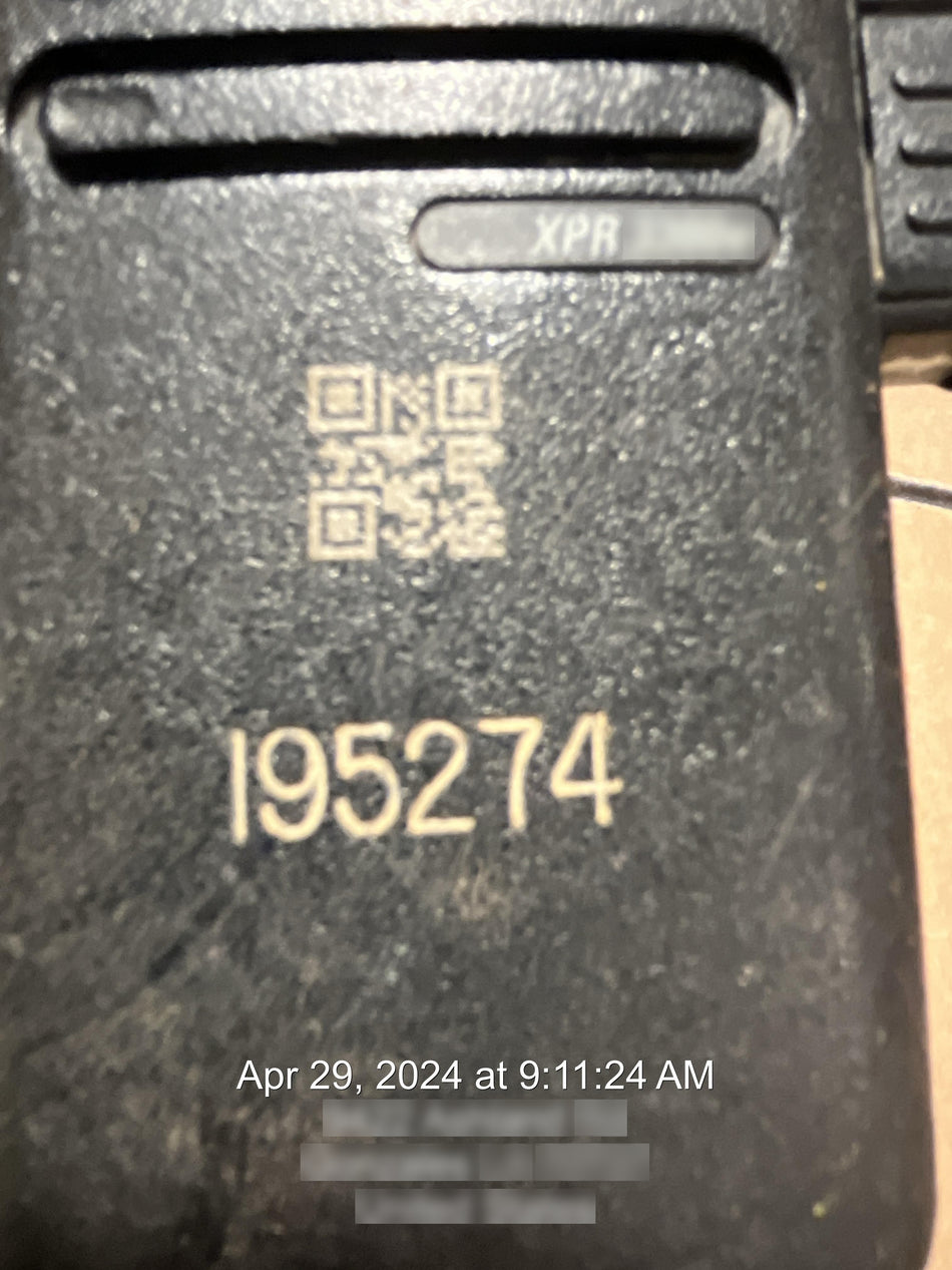 2021 MOTOROLA XPR3300E