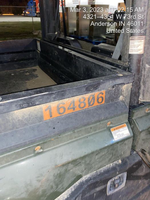 2021 Yanmar YU1000 Canopy, Steel Wheel, Poly WindShield, Beacon, Backup Alarm