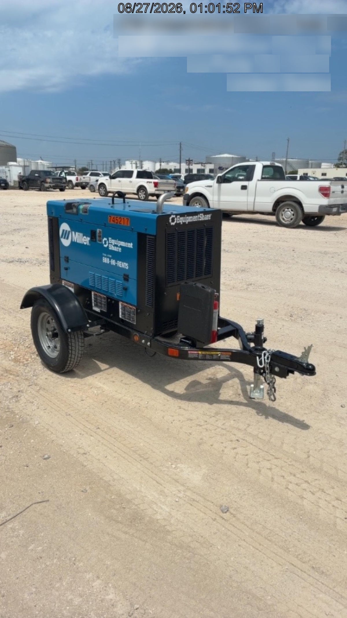 2026 MILLER ELECTRIC BIG BLUE 400