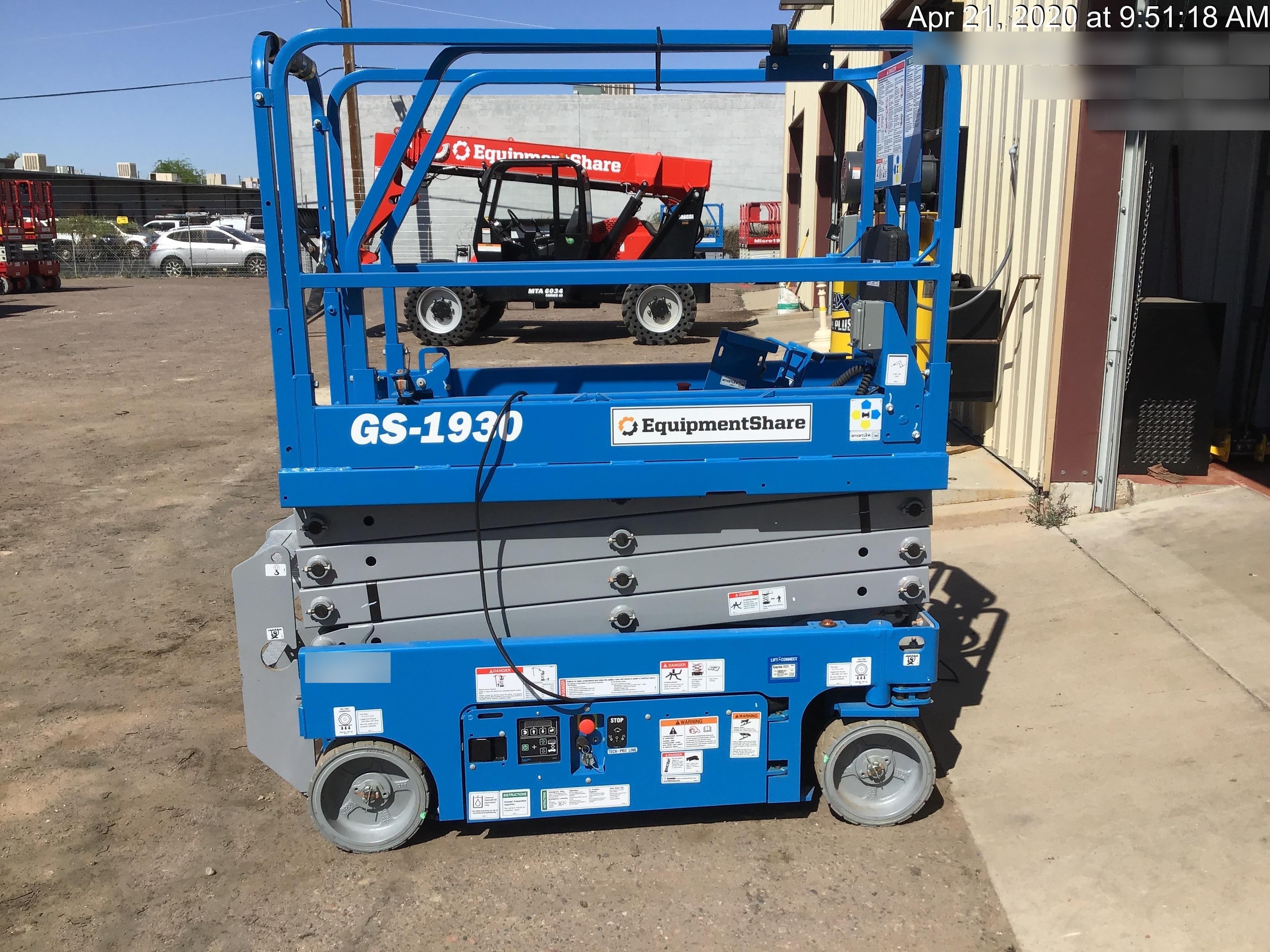 2020 Genie GS-1930 Standard Machine