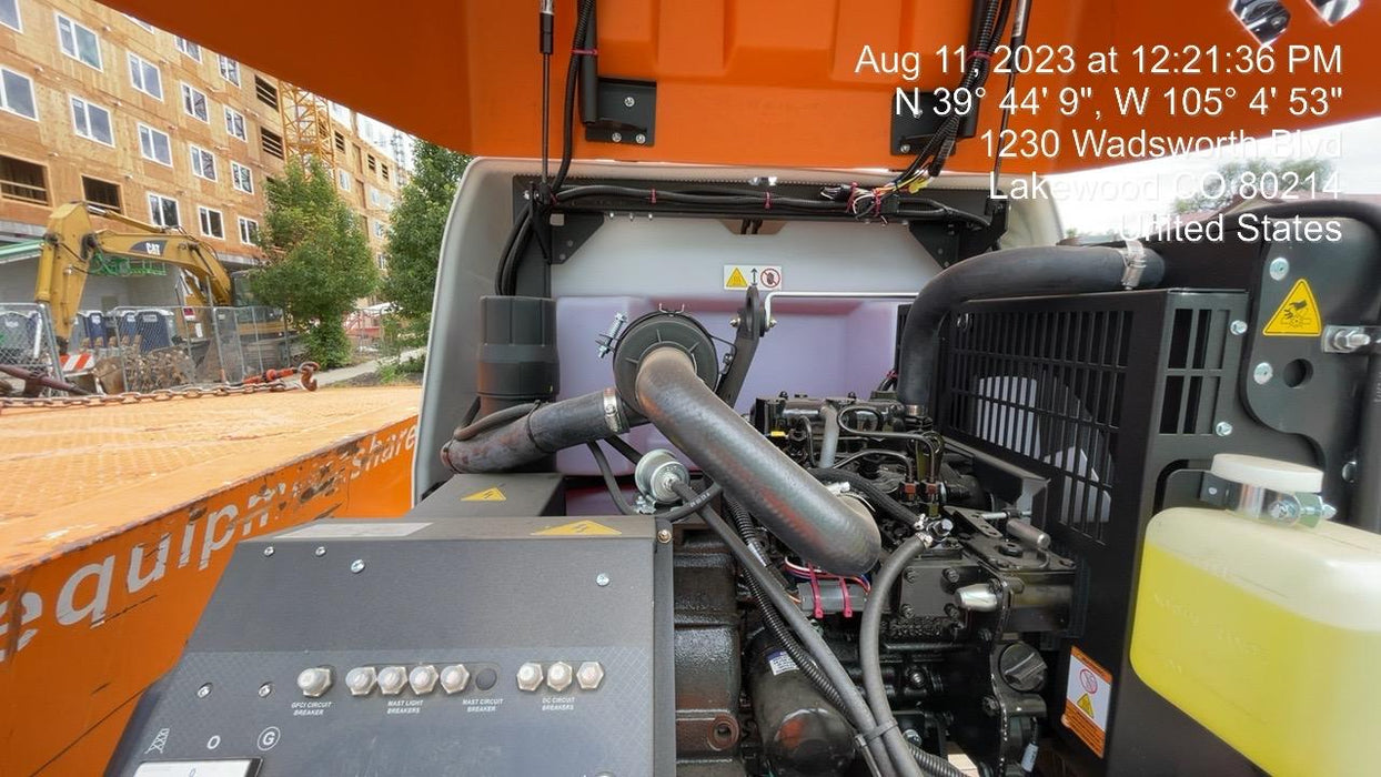 2023 Generac MLT2 Diesel, Flex Switch 120V Input, Powerzone Controller, (4) 320W LED Lights, 4kW Generator, 39.9 Gal Fuel Tank, 2" Ball, T3