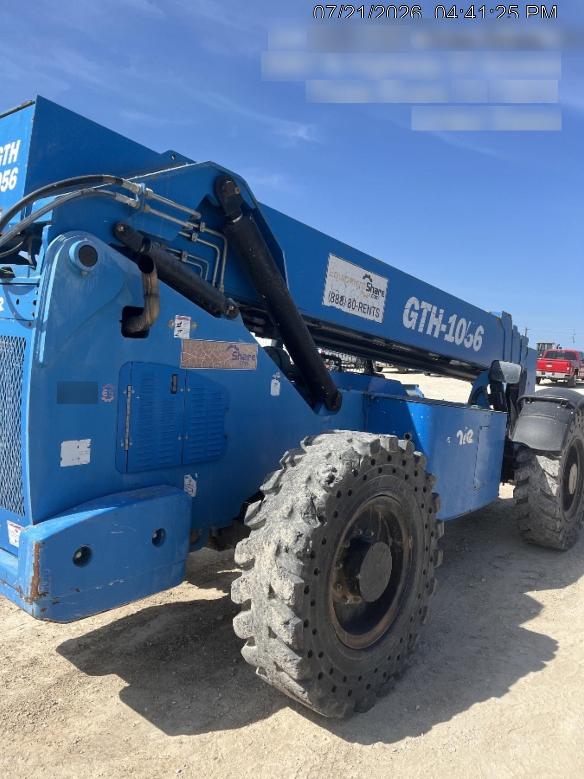 2017 GENIE GTH-1056
