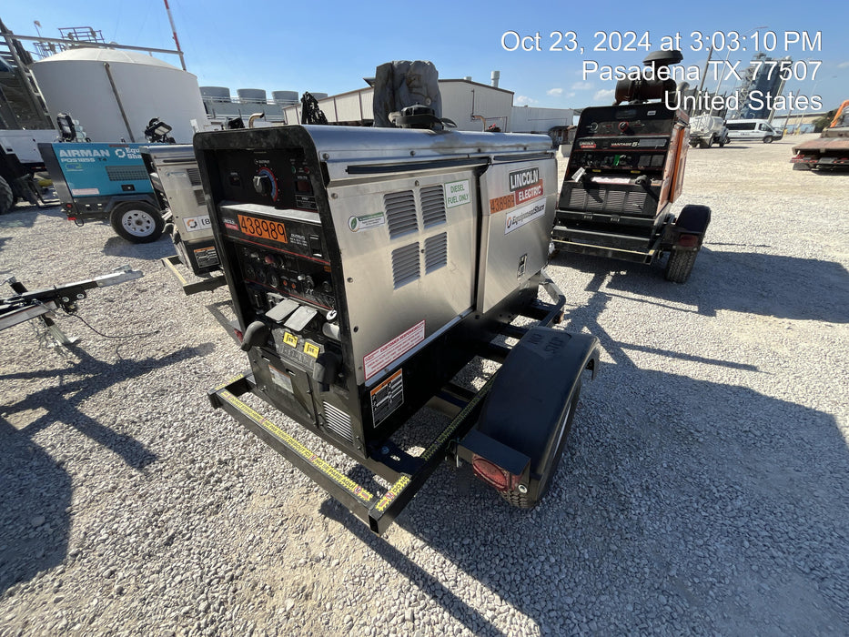 2024 Lincoln Electric LE400 Kubota V1505, Trlr, Cable Rack, Light Kit, ES Decals, T3