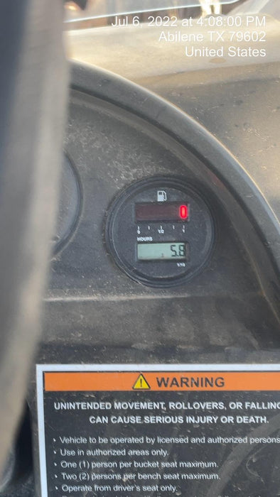 2022 Club Car CA1700D Canopy, Diesel, 4 Passenger