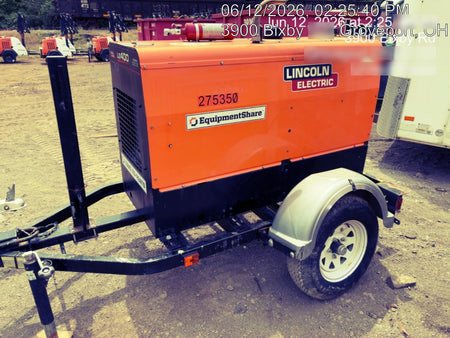2022 Lincoln Electric LE400 Kubota V1505, Trlr, Cable Rack, Light Kit, ES Decals, T3