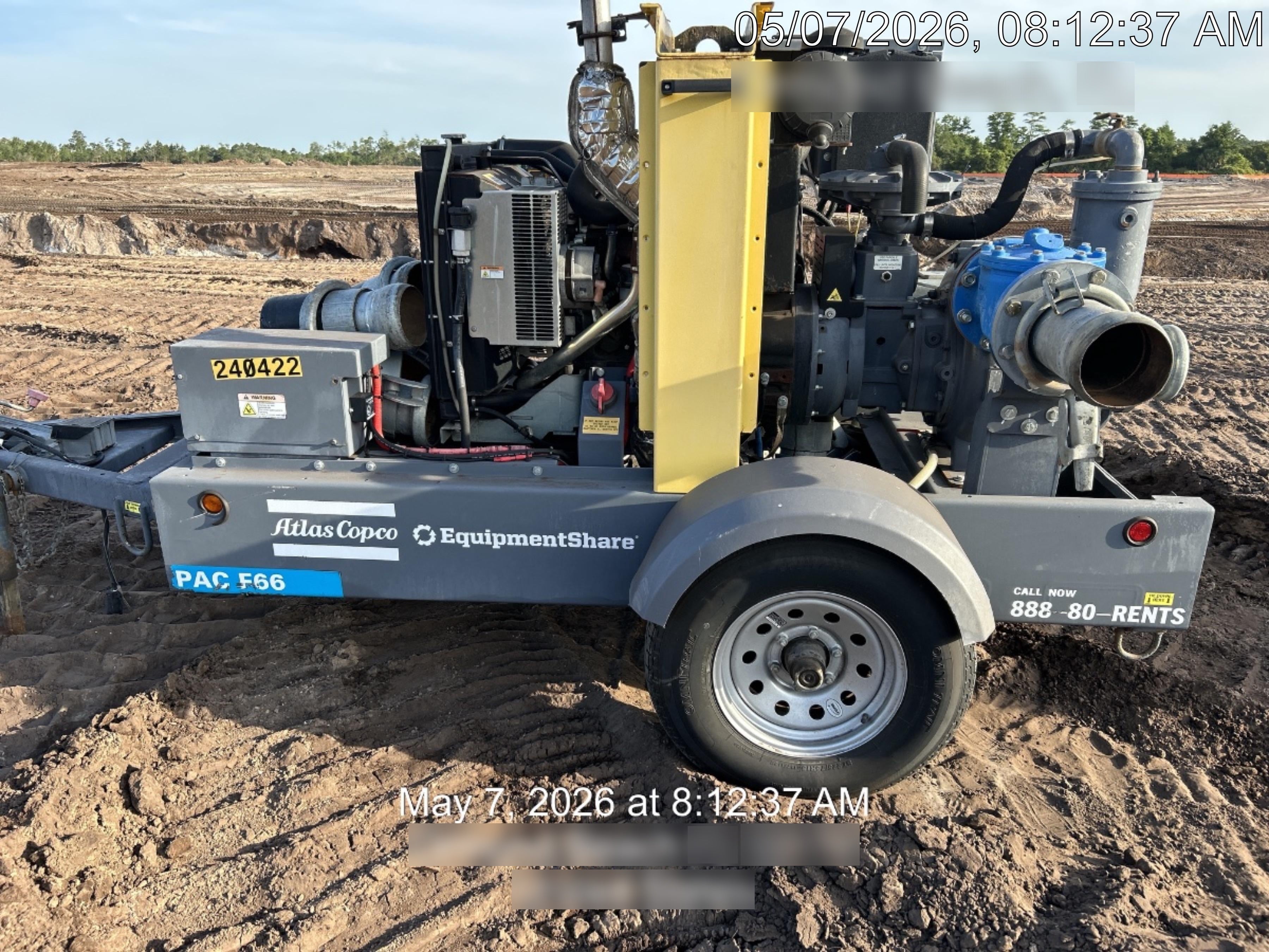 2022 ATLAS COPCO PAC F66 KD