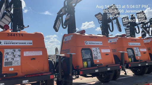 2023 Generac MLT2 Diesel, Flex Switch 120V Input, Powerzone Controller, (4) 320W LED Lights, 4kW Generator, 39.9 Gal Fuel Tank, 2" Ball, T3