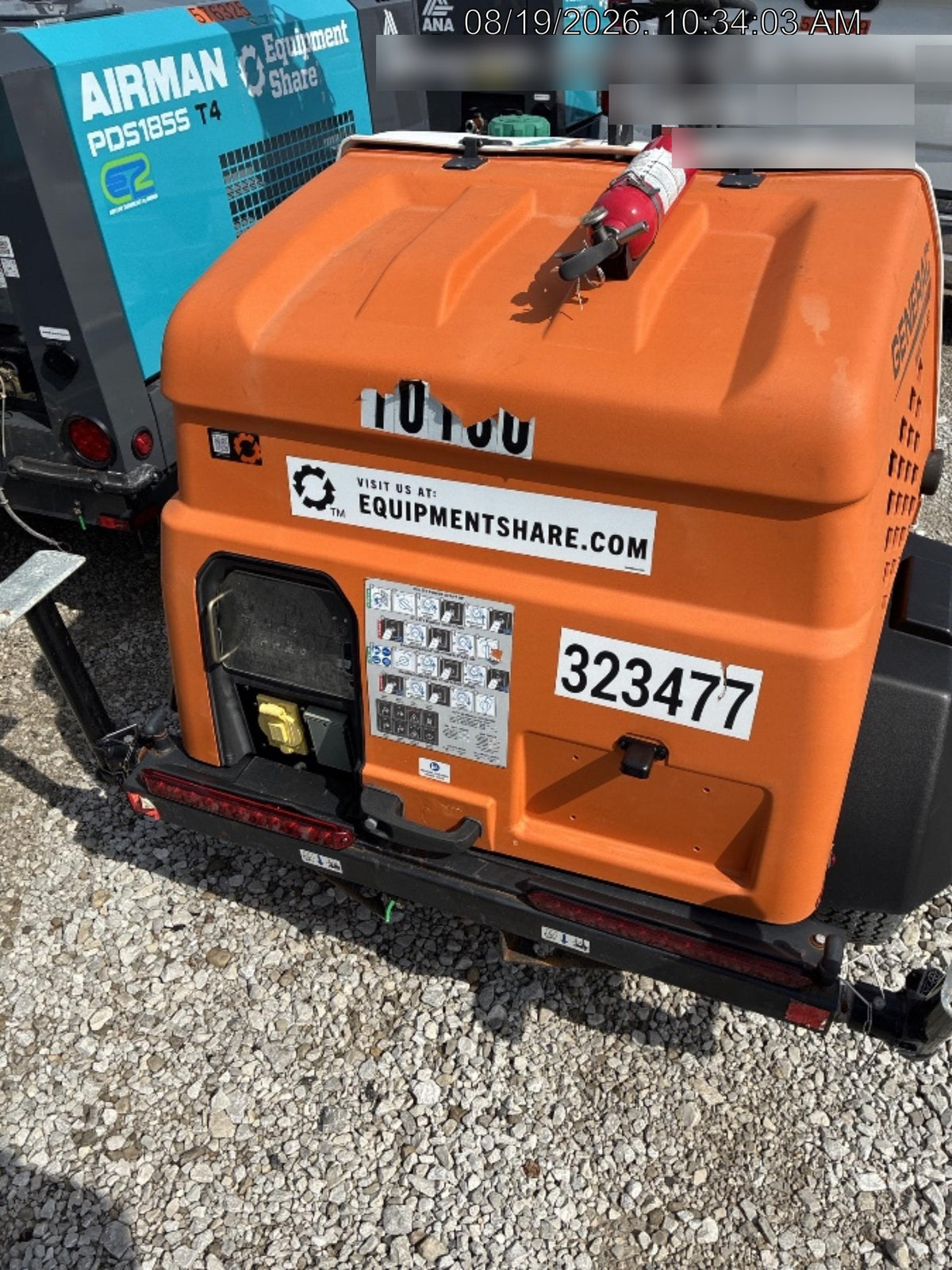 2023 Generac MLT2 Diesel, Flex Switch 120V Input, Powerzone Controller, (4) 320W LED Lights, 4kW Generator, 39.9 Gal Fuel Tank, 2" Ball, T3