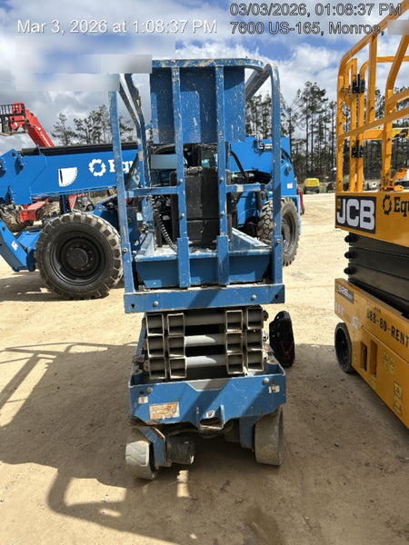 2019 Genie GS-1930 Fixed Rails with Chain Entry