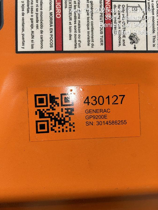 2024 GENERAC GP9200E