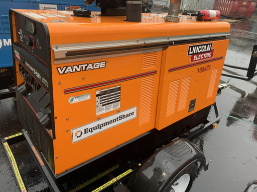 2021 Lincoln Electric Vantage 549X Ready Pak 3, ORANGE (includes trailer, cable rack, fender light kit)