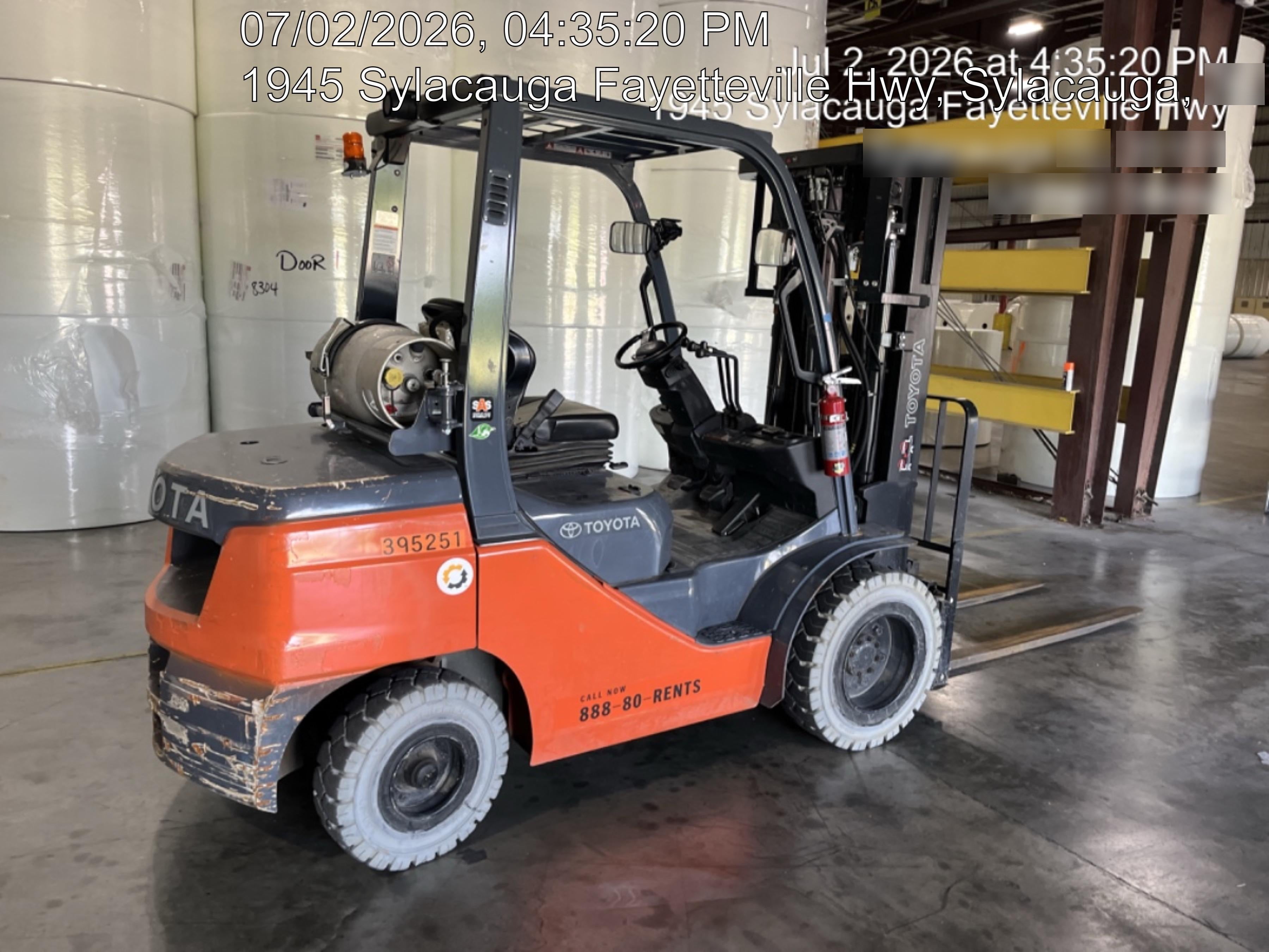2023 TOYOTA 8FGU30 LP - Quad
