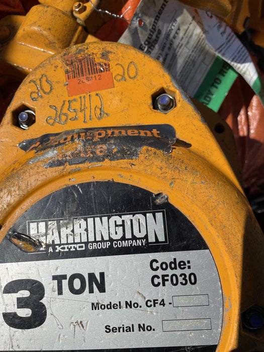 2022 HARRINGTON CF030-20