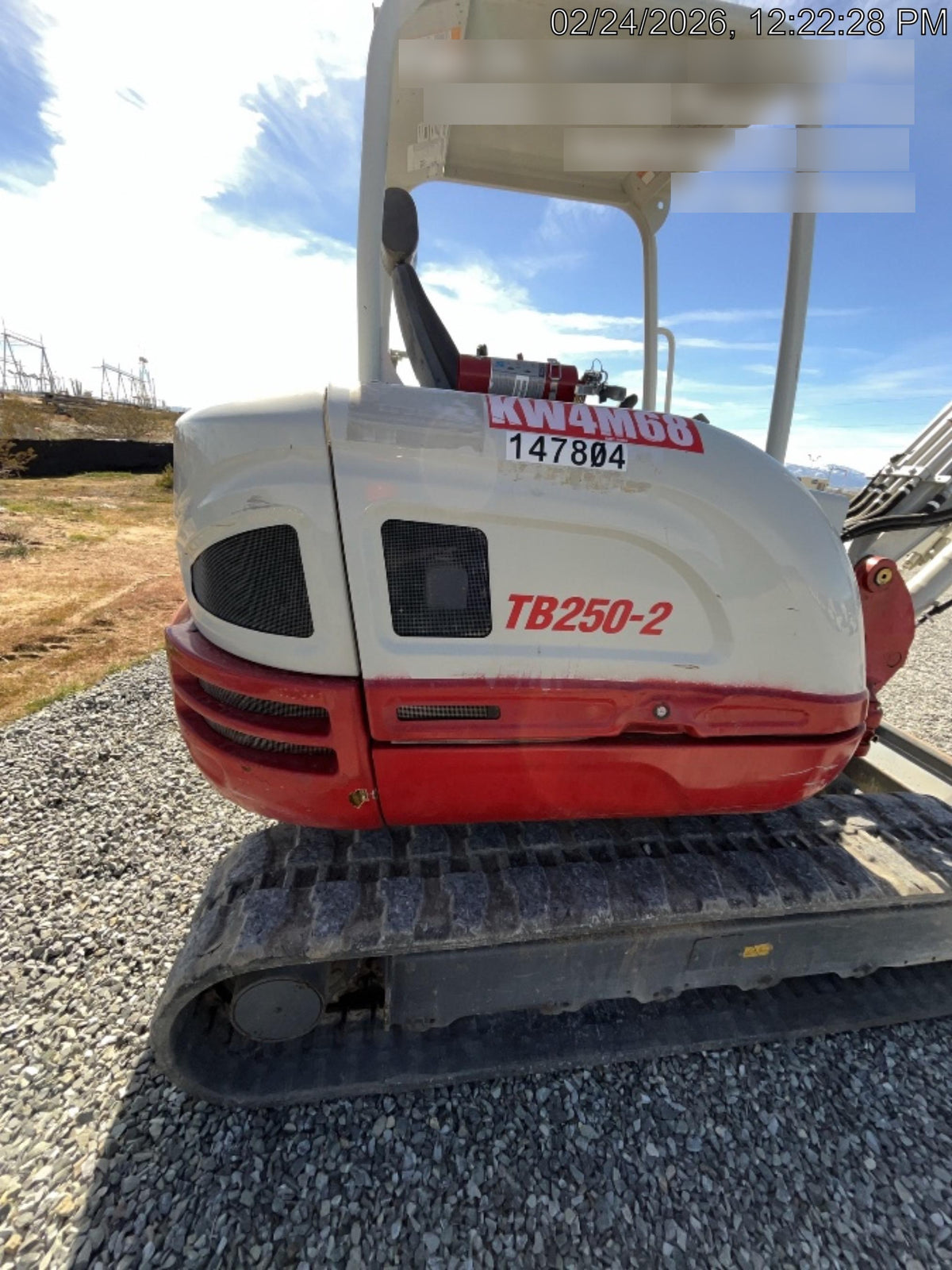 2021 TAKEUCHI TB250-2