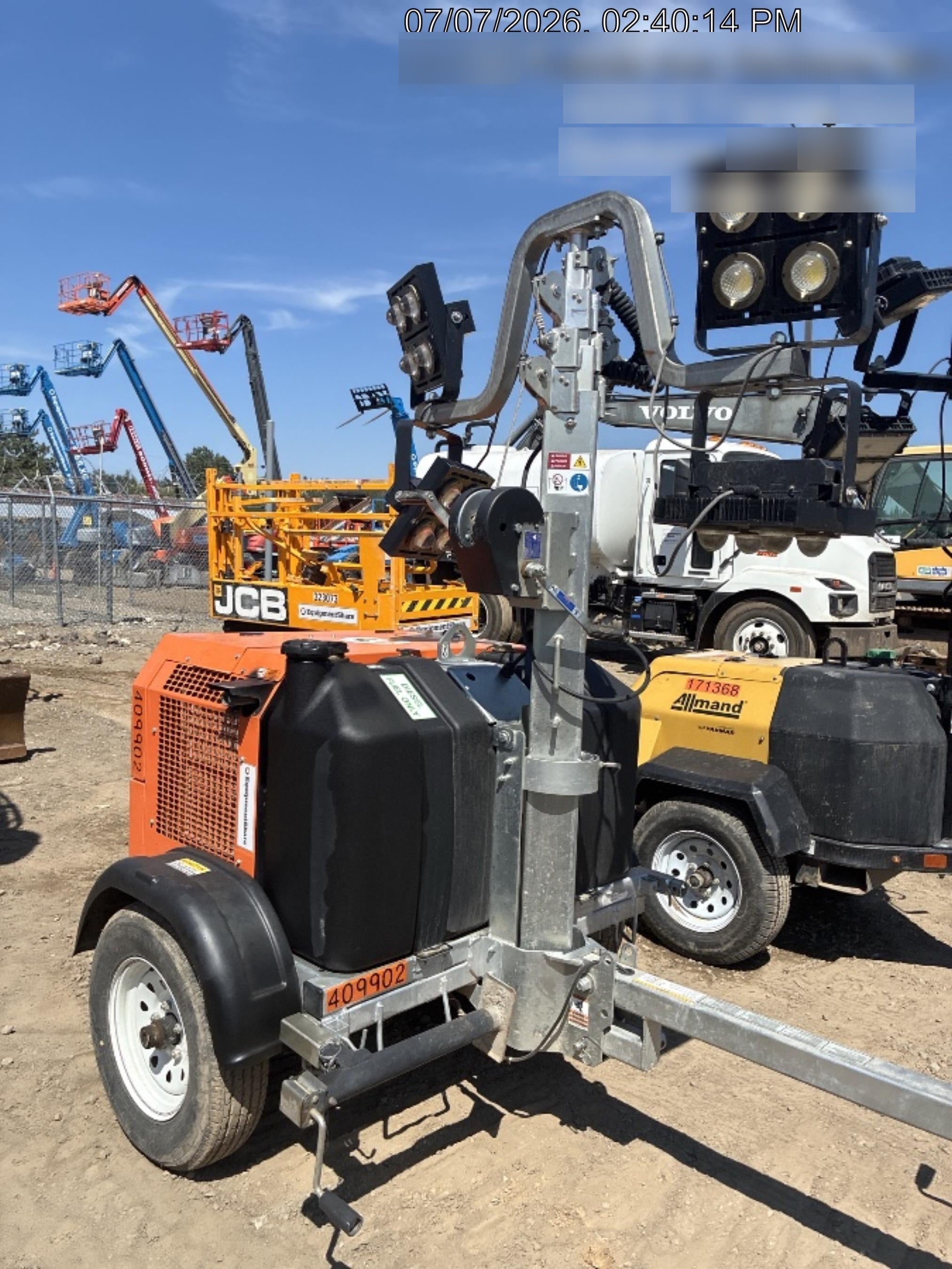 2024 Wanco WLTT-4MM4K Diesel, Deep Sea Controller, Shore Power Plug, Auto Start, (4) 350W LED Floodlights, 4kW Generator, 60 Gal Fuel Tank, 2" Ball, T3