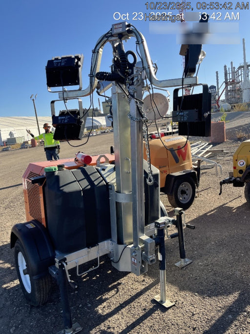 2024 Wanco WLTT-4MM4K Diesel, Deep Sea Controller, Shore Power Plug, Auto Start, (4) 350W LED Floodlights, 4kW Generator, 60 Gal Fuel Tank, 2" Ball, T3