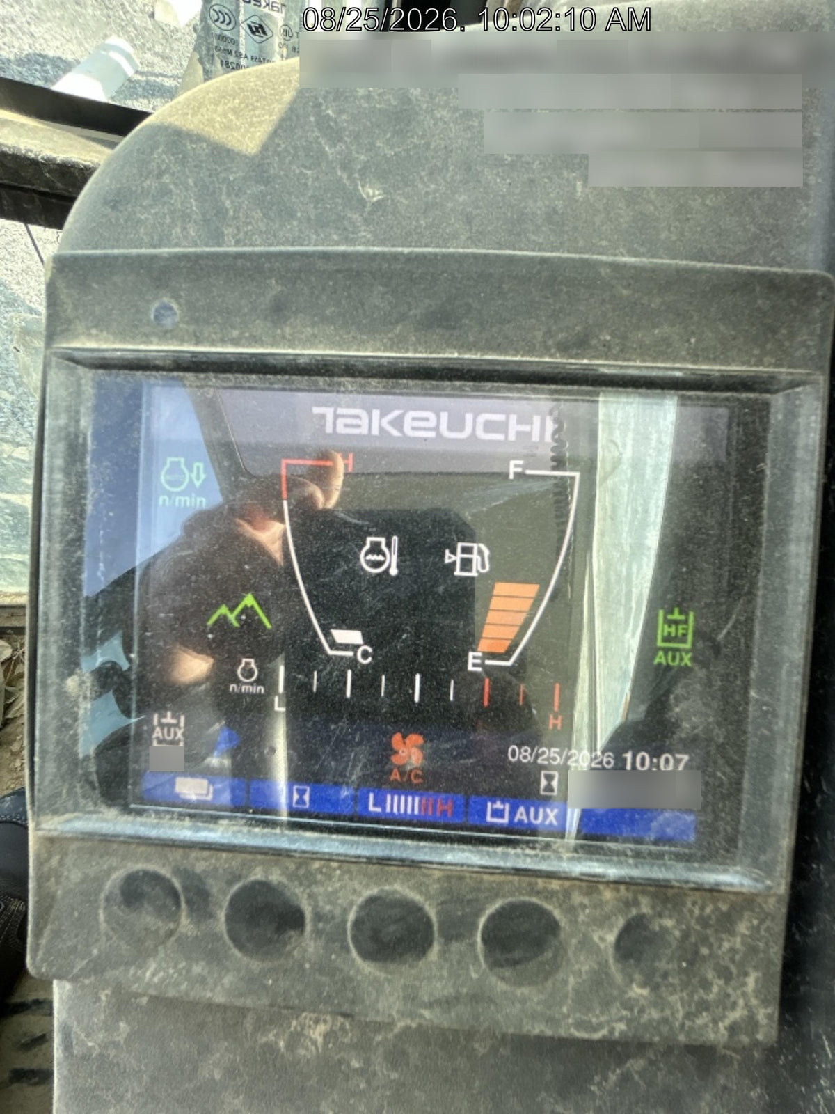 2020 Takeuchi TB250-2C Cab/Heat/Air, Rubber Tracks, Manual TAG QC