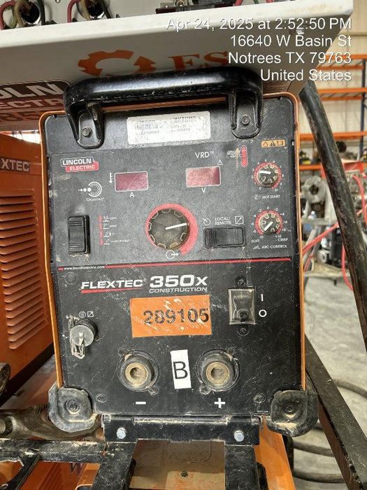 2022 LINCOLN ELECTRIC FLEXTEC 350X