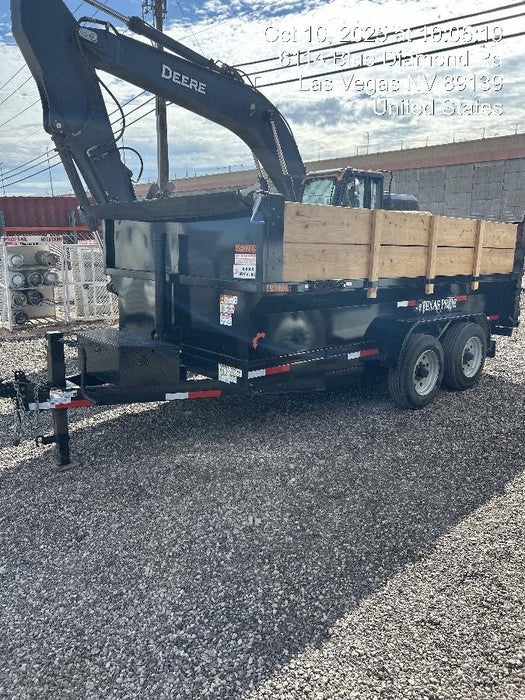 2025 TEXAS PRIDE TRAILERS DT714416KBP