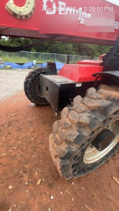 2019 Manitou MTA8044 74hp T4F, Open ROPS, Cab and Boom LED work lights, Auxiliary Hydraulics, Solid Tires, Amber strobe, Lift Hook 66" Carriage, 60" Forks